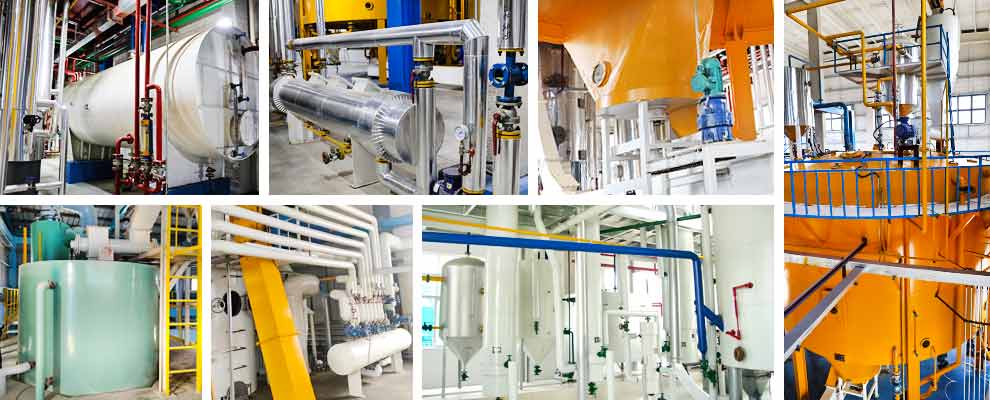 Machine d'extraction d'huile de son de riz / Usine d'huile de son de riz