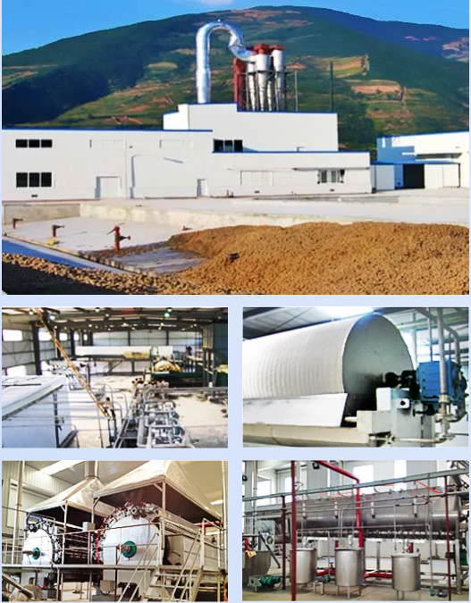 Machine à amidon de maïs / Ligne de transformation de l'amidon de maïs