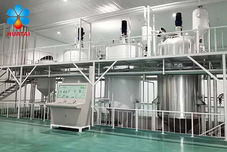 Machine de raffinage d'huile comestible / Raffinerie d'huile comestible