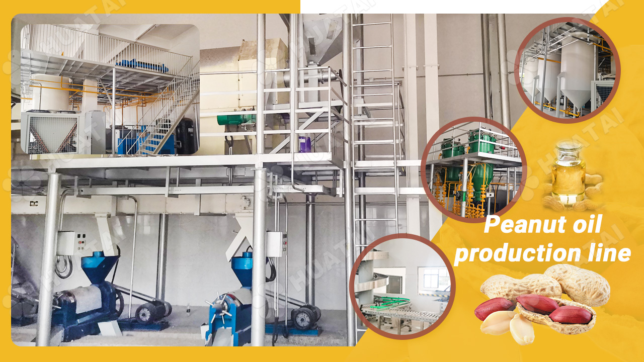 Machine à presser l'huile d'arachide / Presse à huile d'arachide