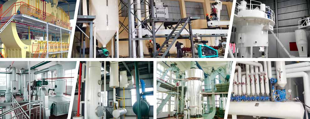 Ligne de production d'huile d'arachide