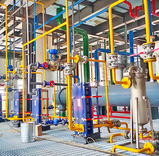 Machines de raffinage d'huile de palme