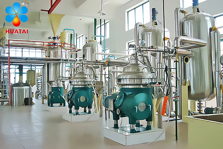 Ligne de production d'huile d'arachide