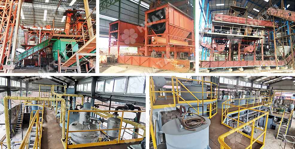 Ligne de production d'huile de palme