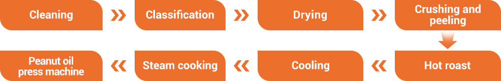 Machine d'extraction d'huile d'arachide / Usine d'huile d'arachide