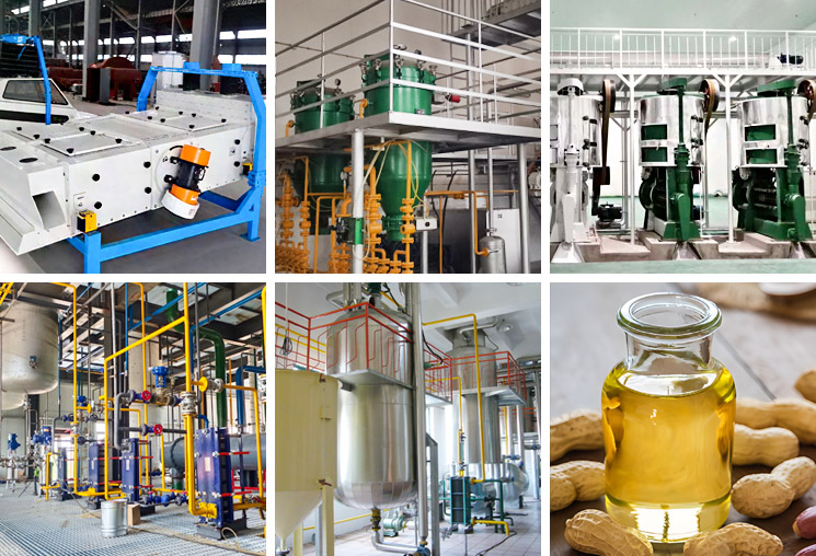 Machine d'extraction d'huile d'arachide / Usine d'huile d'arachide
