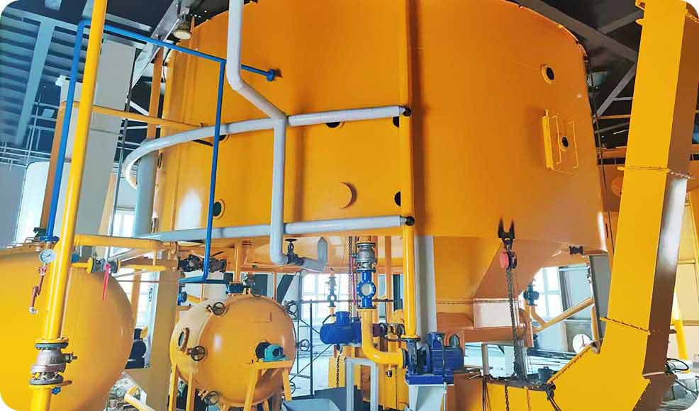 Machine d'extraction d'huile de soja / Usine d'extraction d'huile de soja par solvant