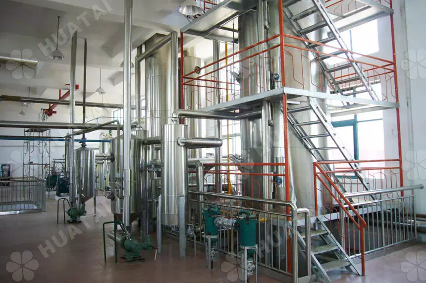 Machine de raffinage d'huile de soja / Raffinerie d'huile de soja