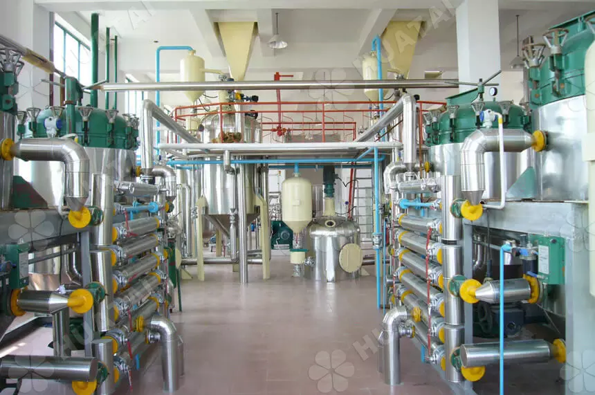 Machine de raffinage d'huile de soja / Raffinerie d'huile de soja