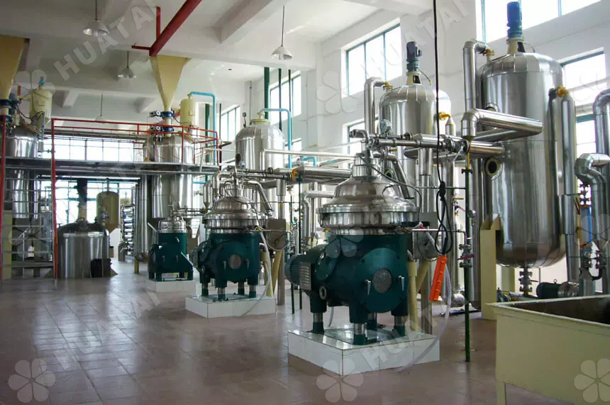 Machine de raffinage d'huile de soja / Raffinerie d'huile de soja