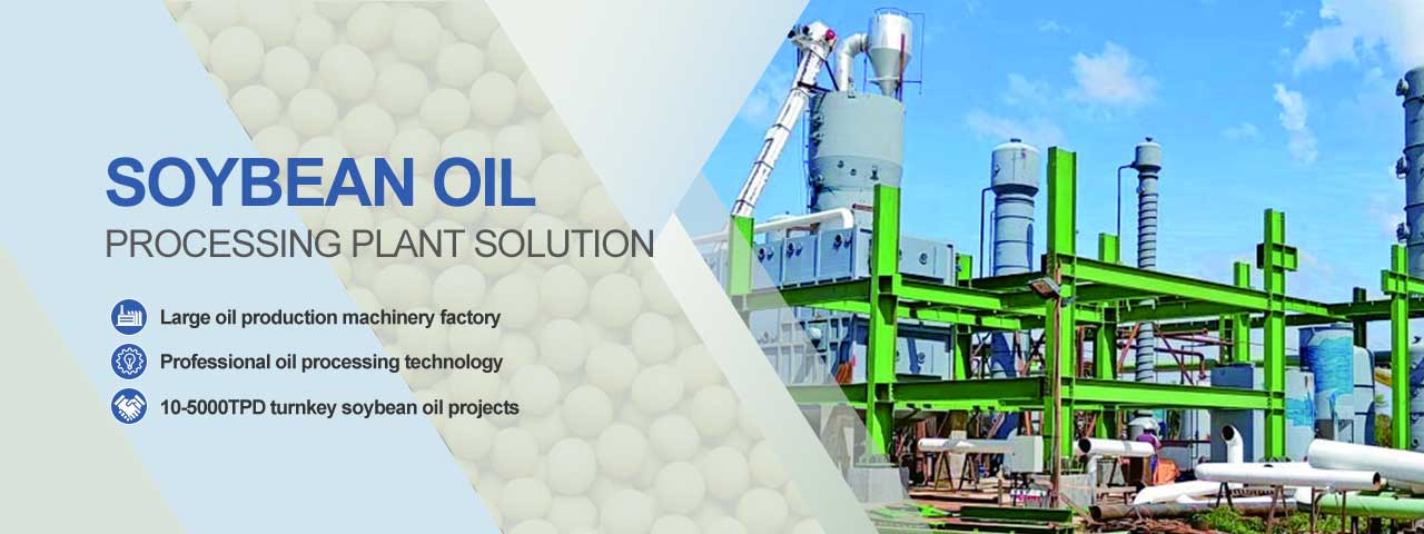 Ligne de production d'huile de soja
