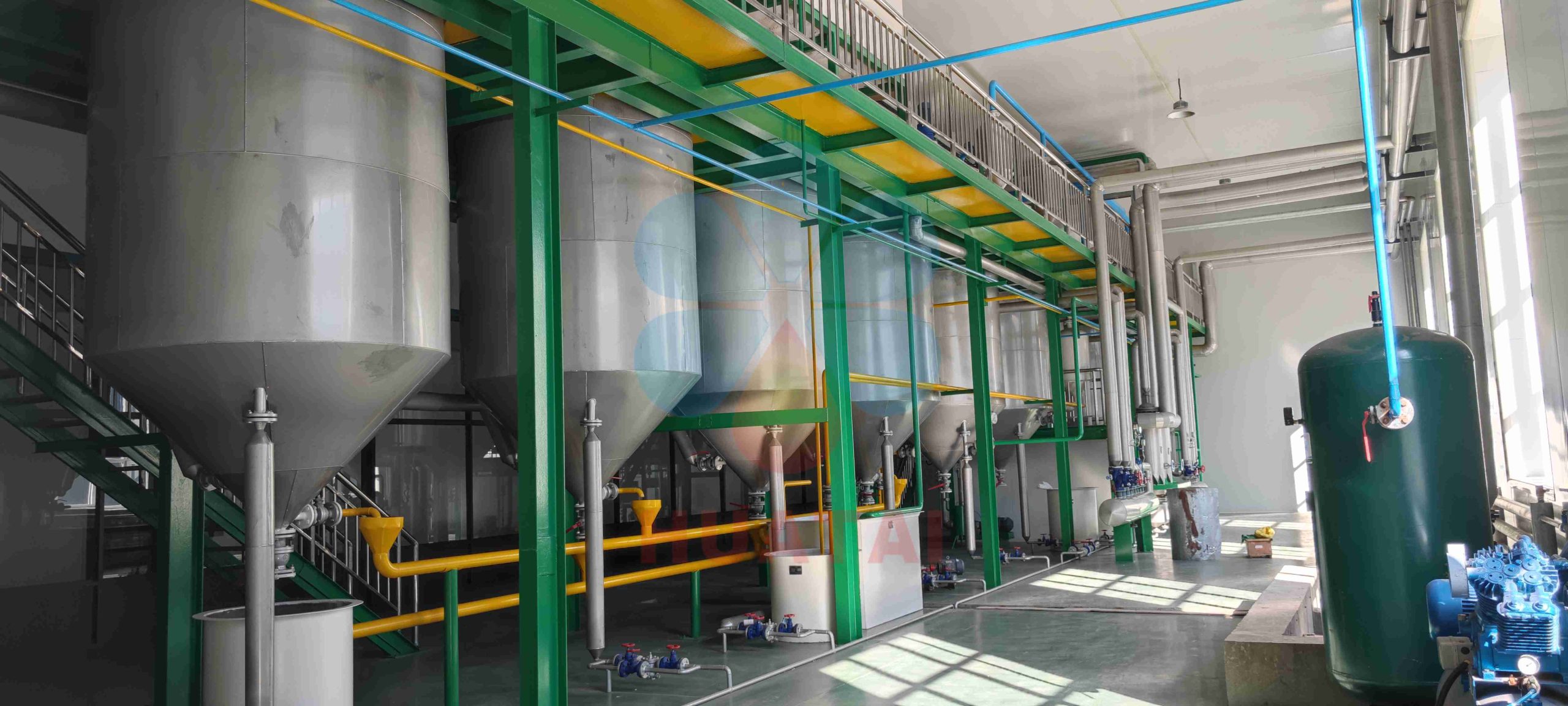 Machine de raffinage d'huile de soja / Raffinerie d'huile de soja