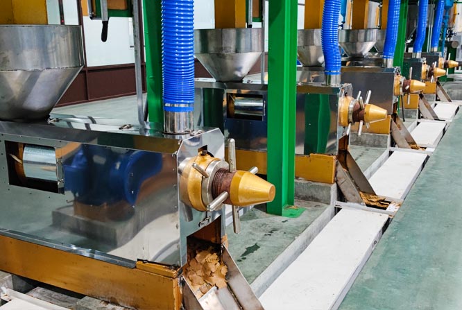 Machine à presser l'huile de soja / Usine de pressage d'huile de soja