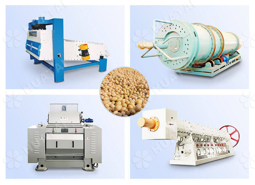 Machine à presser l'huile de soja / Usine de pressage d'huile de soja