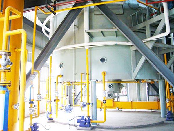 Ligne de production d'huile de germe de maïs