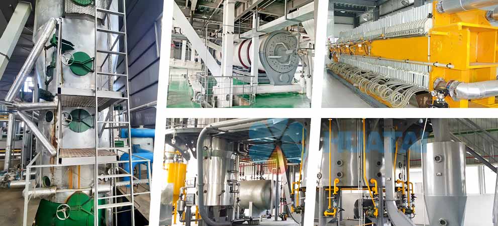 Ligne de production d'huile de coco