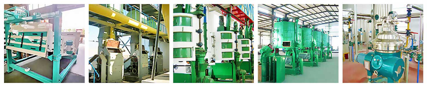 Ligne de production d'huile de coco