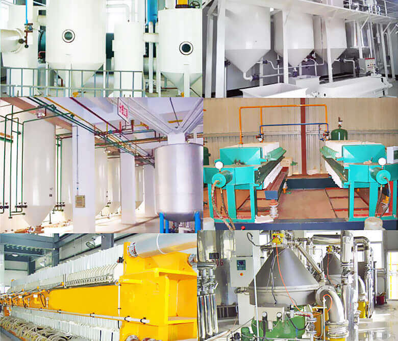 Ligne de production d'huile de coton