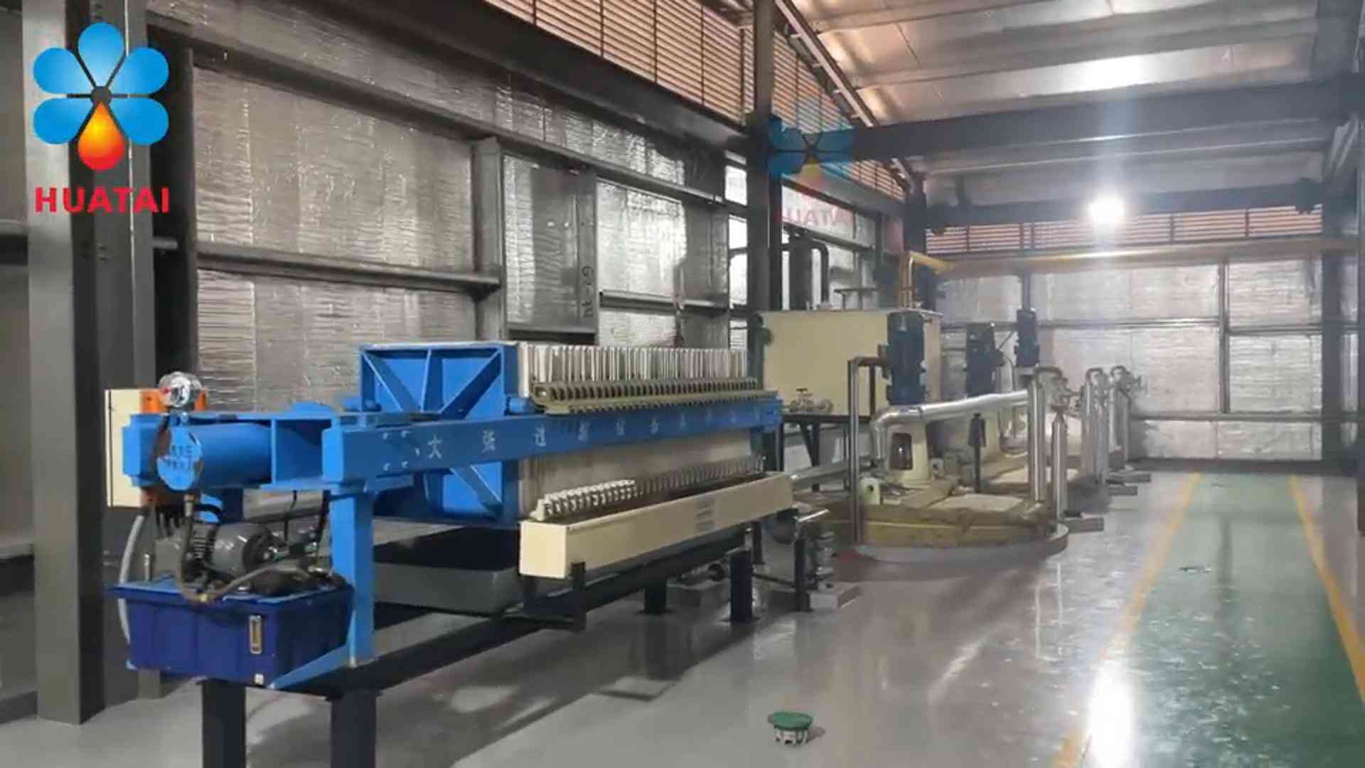 Usine de raffinage et de fractionnement d'huile de palme de 100t/j en RDC